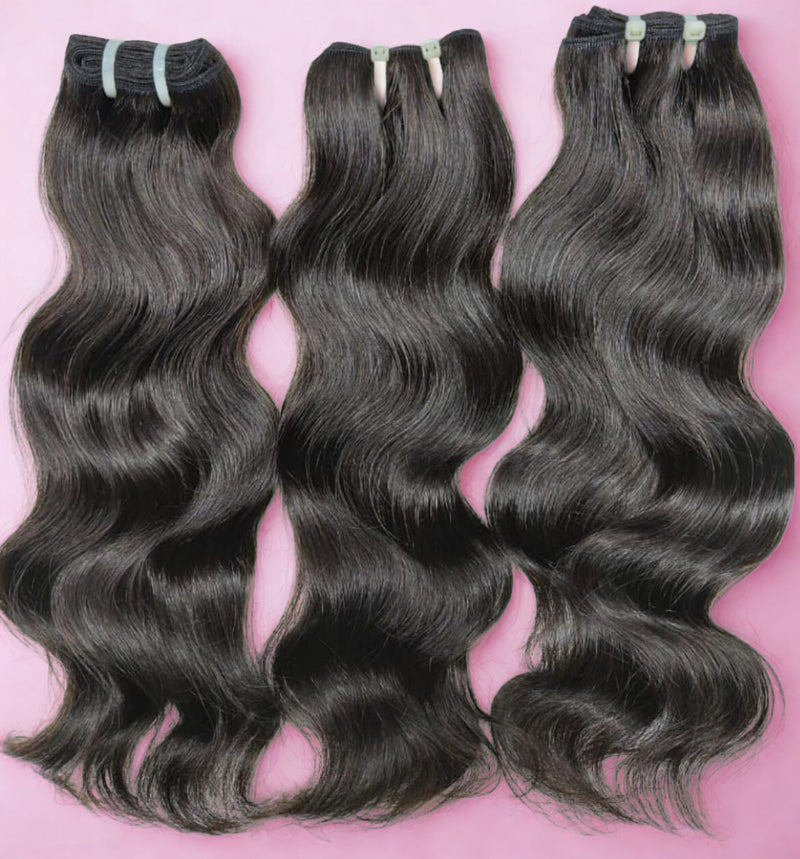 Natural Wavy Cambodian Raw