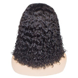 Bob Style Water Wave Lace Wig Naturlal Black #1B